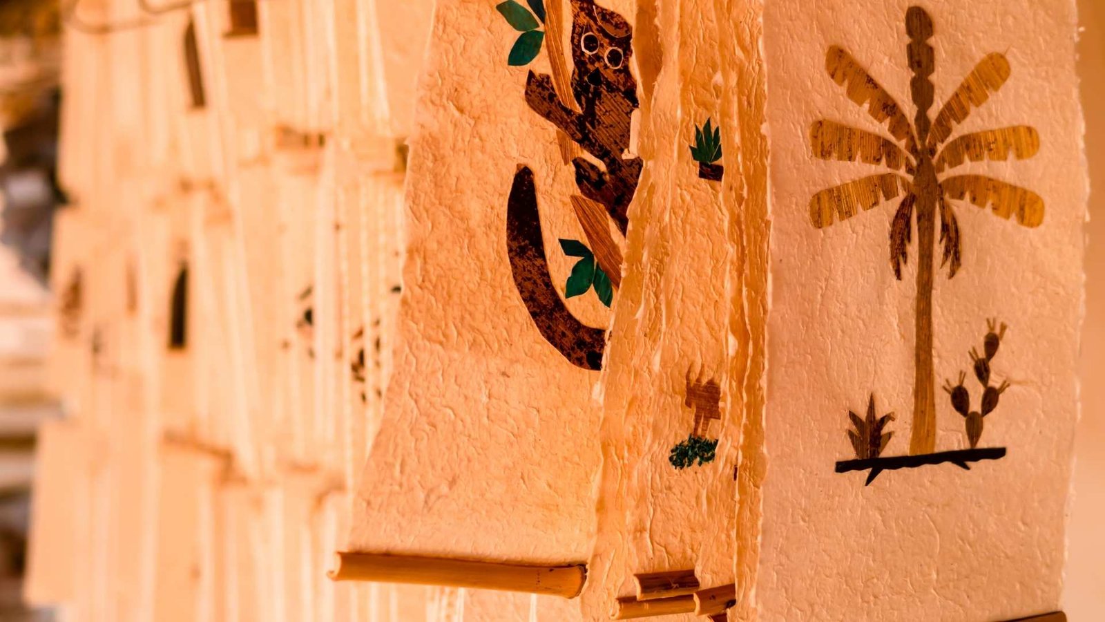 Papier Antemoro Ambalavao - Voyage Sud Madagascar